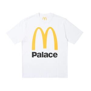 Palace x McDonalds Tee Arches*Size L*White*SOLD OUT*New in Original Packaging
